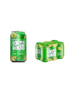 Refresco Lima Limon Max Booms Boom lata 33 cl. B4X6 PACK NYLON (3GLODLB0)