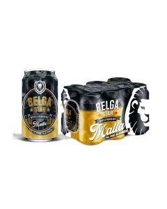 Malta BelgaStar lata 33 cl PACK NYLON DECO B4X6