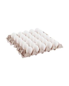 Huevos Frescos Blancos de Gallina Carton x 30 Ud