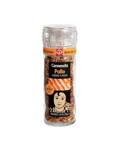  Sazonador para pollo cerdo y pavo de 66 g Molinillo Carmencita