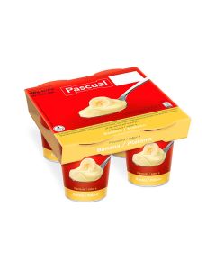Yogur  Pasteuriz Sabor Platano Pascual 120gr (post lact)