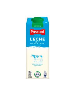 Leche Semi desnatada 1 L Pascual