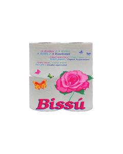 Papel Hig. Bissu 4 R. (35Uds/Saco 26Sacos/Palet) Bissu