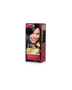Tinte para el Cabello Negro 01 45 ml Aroma Color