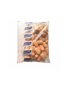 Croqueta de Pollo  19-21 gr /Aprox Eurofrits Bolsa x1000 gr