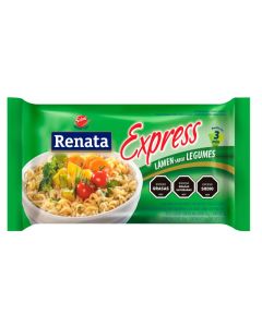 Fideos Instantaneos (Noodles) sabor a Vegetales  85g Renata (3636)