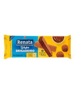 Wafer Brigadeiro sabor chocolate mousse 115 g Renata
