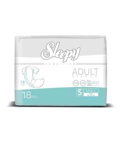 Pañal para Adultos ECO Pequeña  Sleepy Sensitive Bolsa x 18 unid