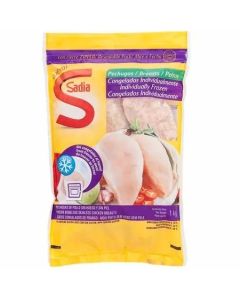 Pechuga de Pollo S/Hueso S/Piel Congelada 1 Bolsa x 1Kg Sadia