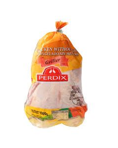 Pollo Entero Sin Menudos Congelado 1500g bolsa Perdix