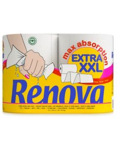Toalla de Papel  MaxiAbsorpt Extra XXL 2 Rollos Renova