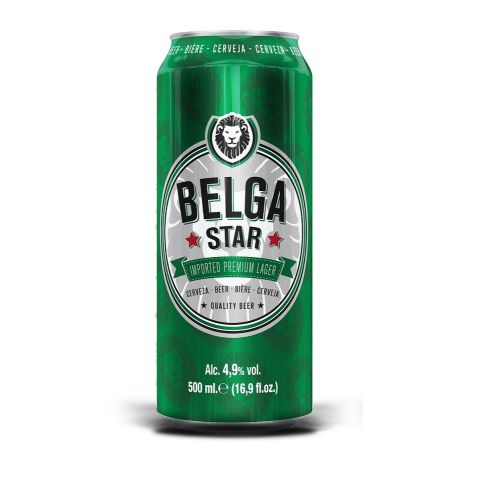 Cerveza BelgaStar Lata 50 